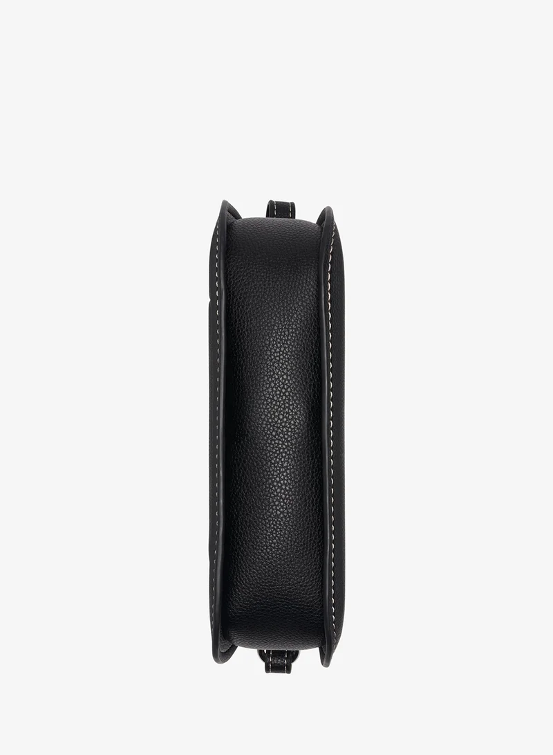 DKNY BLACK/SILVER Nessa Shoulder Bag for Women | Best Price UAE