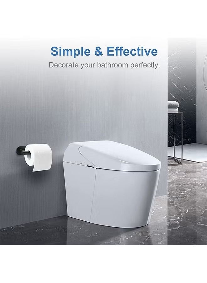 YJ Adhesive Toilet Paper Holder No Drilling Stainless Steel Toilet Roll Holder Stick on Wall for Bathroom and RV - Image 4