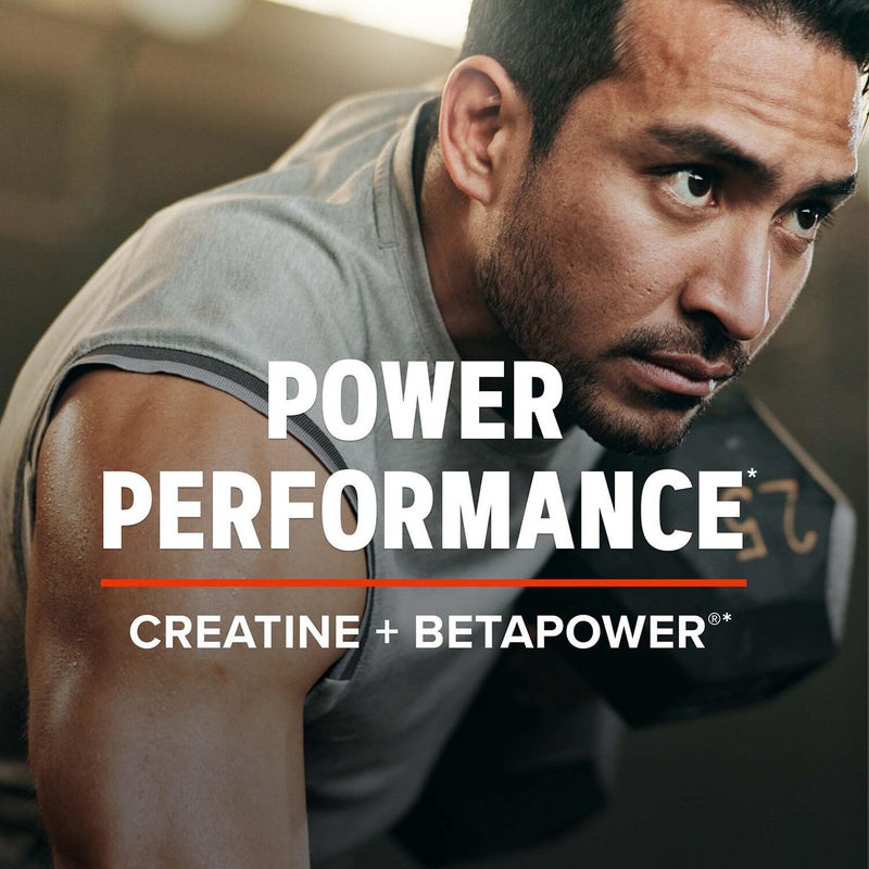 GNC جي إن سي إيه إم بي واي بوليك ألفا مع مايوتور بنكهة الفراولة والكريمة 22 حصة - Image 4