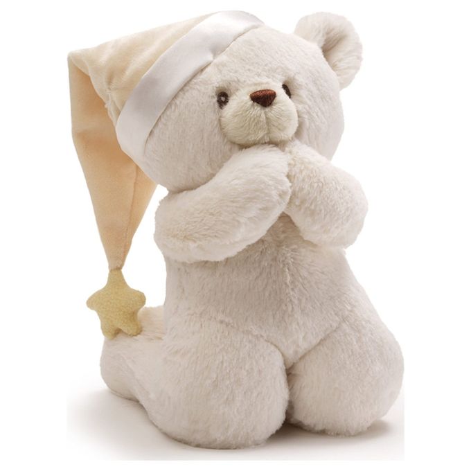 rayihni Baby GUND Prayer Teddy Bear Musical Stuffed Animal Plush, 8" - Image 2