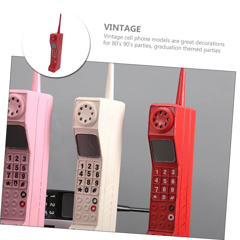Chinese Style Decorative Iron Cellphone Statue Home Decor Creative Photo Prop Stage Display - Image 4