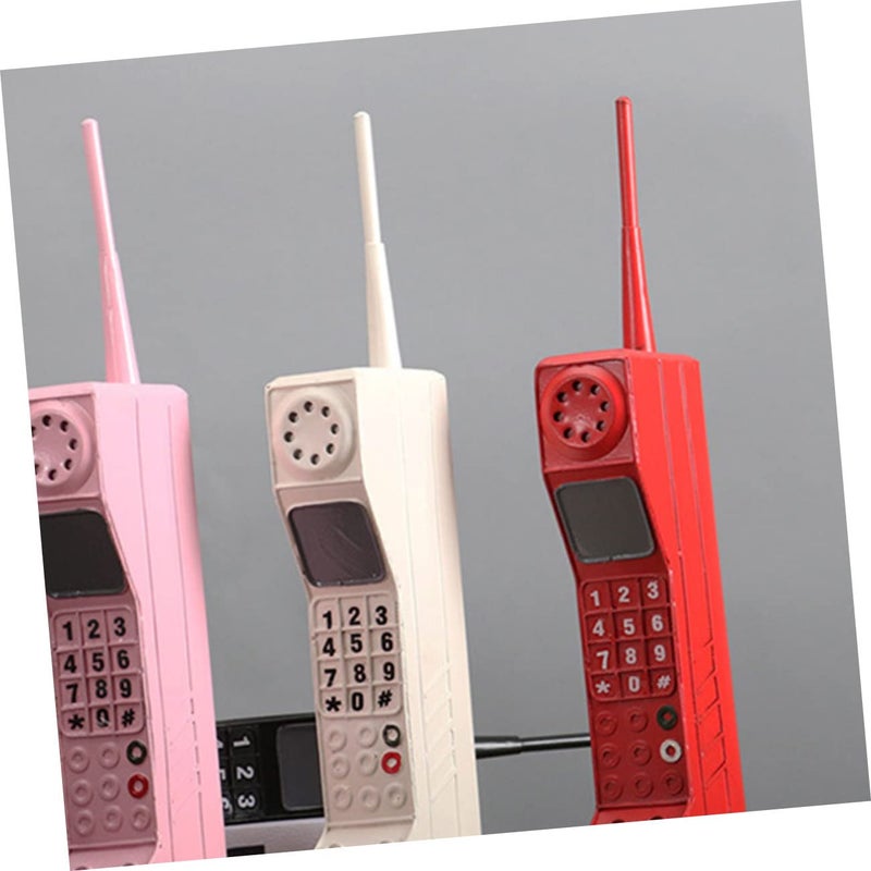 Chinese Style Decorative Iron Cellphone Statue Home Decor Creative Photo Prop Stage Display - Image 5