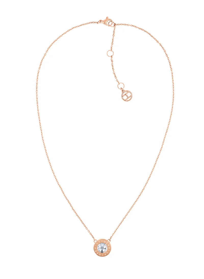 تومي هيلفيغر Tommy Hilfiger Women's Rose Gold Pendant Necklaces - 2780285
