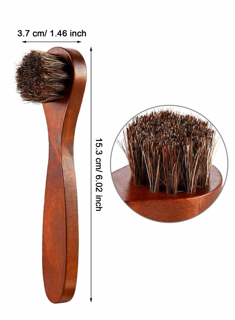 Excefore Horsehair Shoes Polish Brushes Kit - Image 2