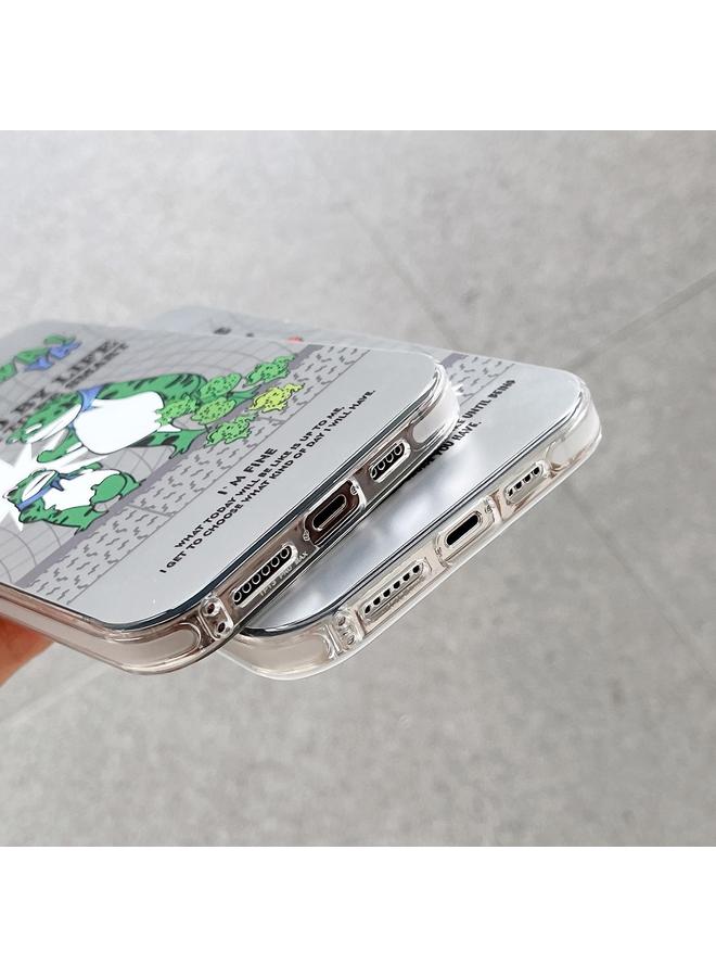 S-TOP Case For iPhone 15 Pro Electroplated Silver Series PC Protective Phone Case - Image 5