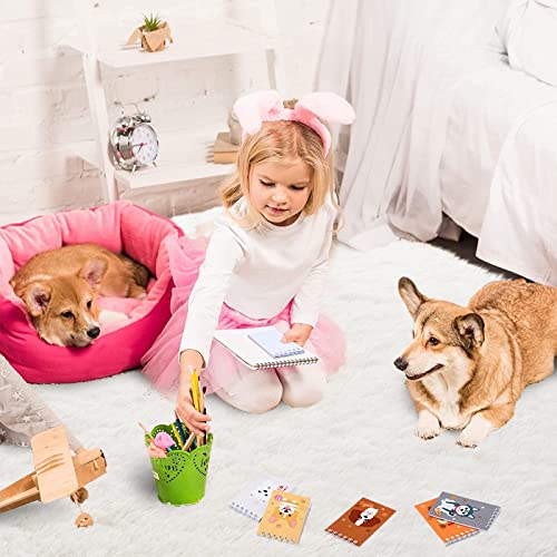 ISEAU 4x6 Area Rug for Living Room, Cream White Rugs for Bedroom, Kitchen, Soft Shaggy Carpets, Fluffy and Machine Washable Mats, Under Bed, On Nursery Floors Mat, Boys, Girls Room Carpet Decor - Image 5