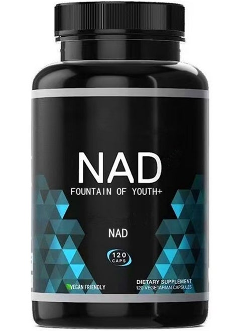 HPN Supplements NAD NAD Booster  Value Size 2 Month Supply  Clinically Proven  Independently Tested  Metabolic Repair  312 mg per Serving  120 Capsules