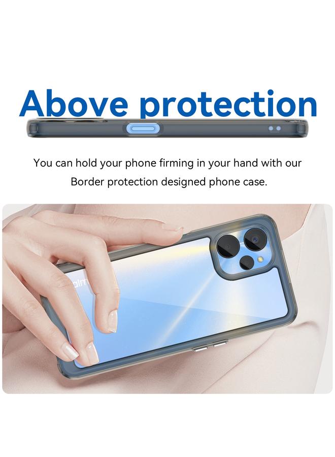 S-TOP Case For Realme V20 5G Colorful Series Acrylic + TPU Phone Case - Image 5