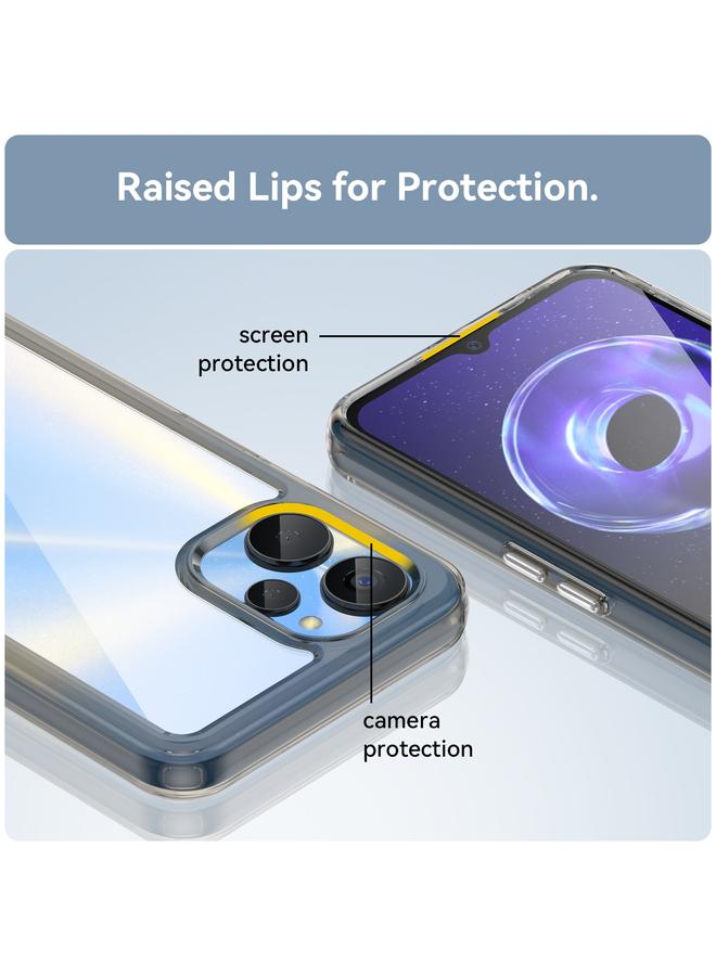 S-TOP Case For Realme V20 5G Colorful Series Acrylic + TPU Phone Case - Image 4