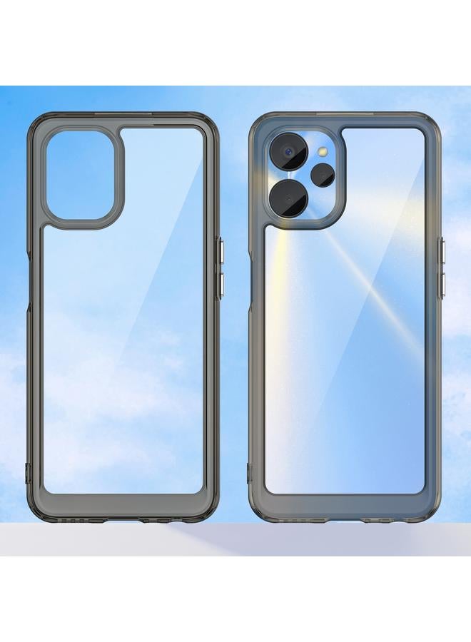 S-TOP Case For Realme V20 5G Colorful Series Acrylic + TPU Phone Case - Image 2