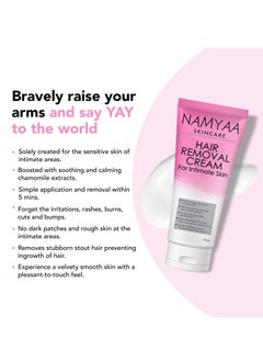 NAMYAA Namyaa Hair Removal Cream for Intimate Skin Pack of 2  - Image 4