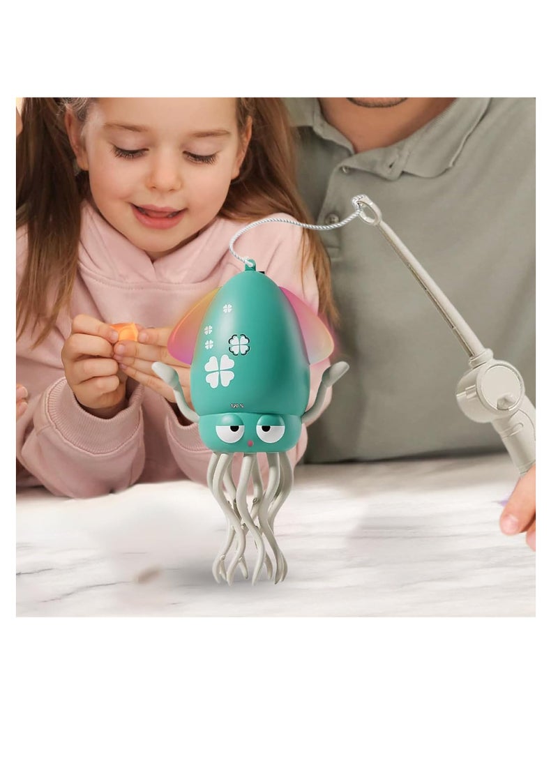 Electric Dancing Octopus Toy for Kids & Adults with LED Lights, Music & Obstacle Avoidance | USB Rechargeable Interactive Smart Octopus with Wiggling Legs & Rhythmic Dance Moves | Birthday Party Fun Toy  - Image 5