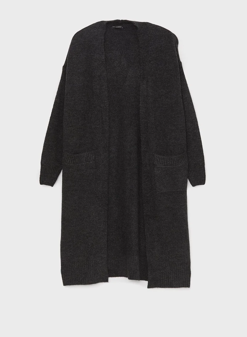 LC WAIKIKI Longline Knitted Cardigan
