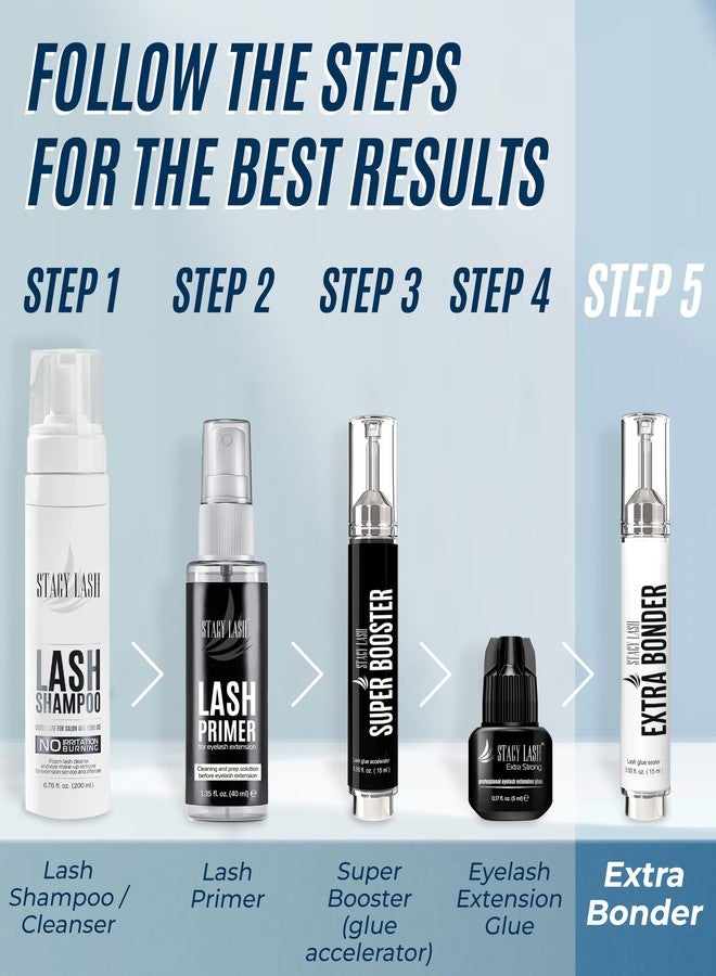 Stacy Lash Lash Bonder for Eyelash Extensions by Stacy Lash /0.50fl.oz./15ml/Reduces Lash Extension Glue Fumes/Super Sealer/Lash Tech Supplies/Lash Primer Aid/Professional Use - Image 4