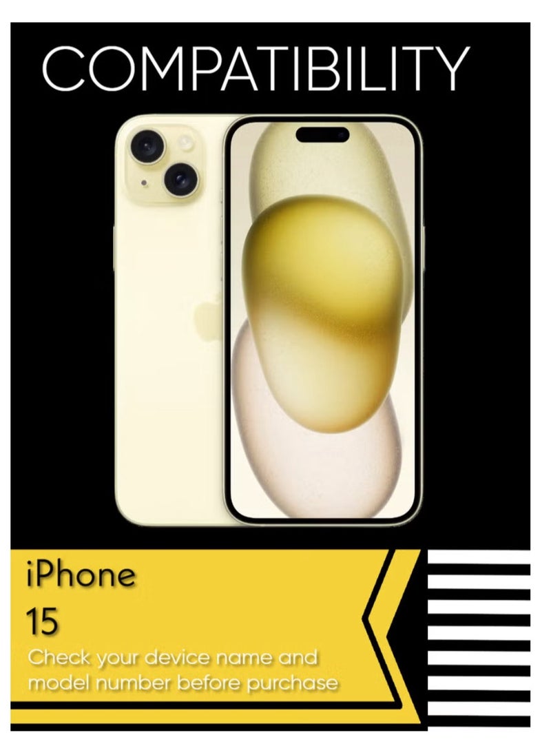 Original - Tempered Dustproof Privacy Glass Screen Protector Compatible For iPhone 15 - Image 1