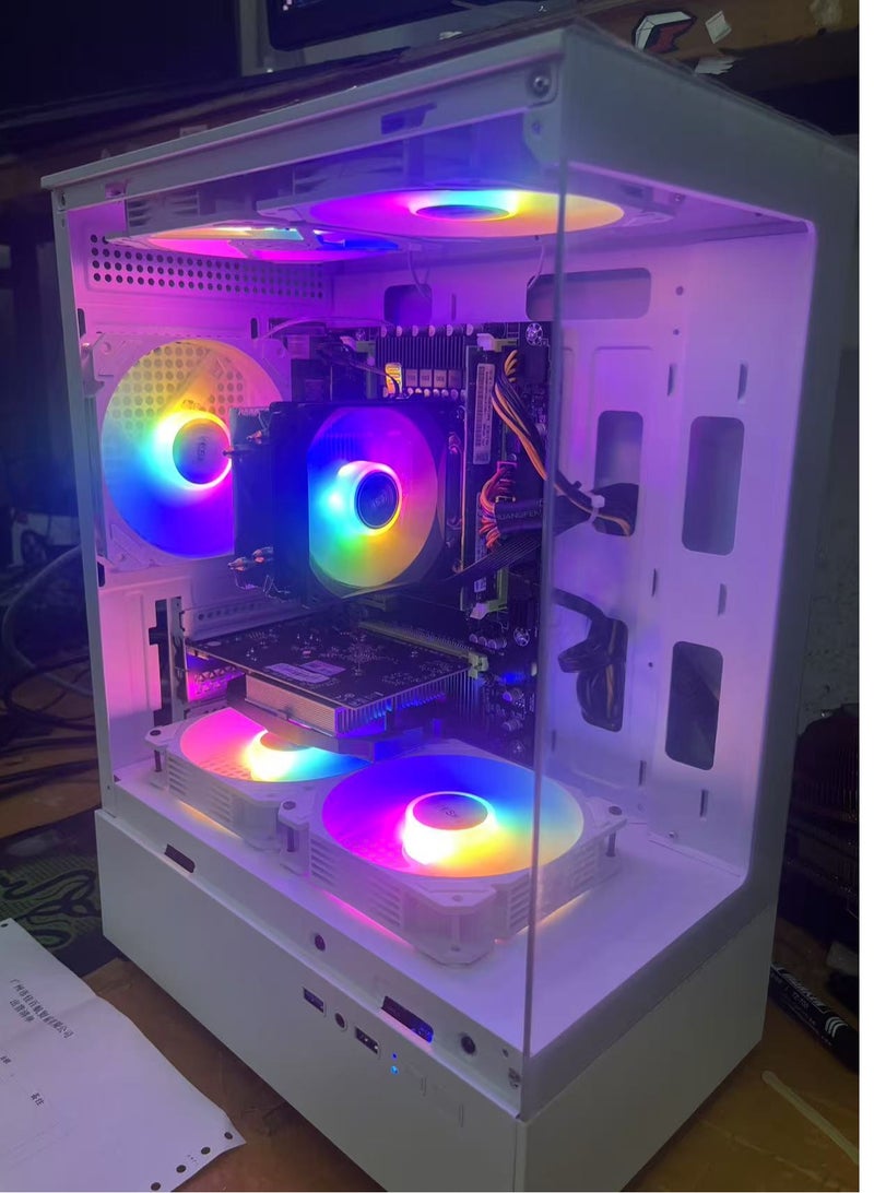 Generic Gaming PC With AMD A8-7680 Processor/16 GB RAM/512G SSD/Windows 11 Home whiie  - Image 4
