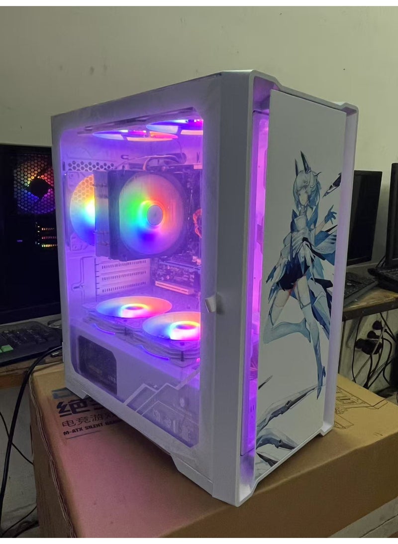 Generic Gaming PC With AMD A8-7680 Processor/16 GB RAM/512G SSD/Windows 11 Home with AMD Radeon R7 Graphics white white - Image 5