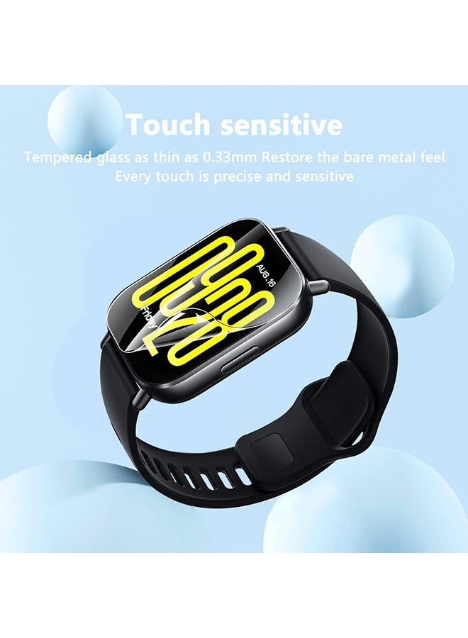 3 جهاز كمبيوتر شخصي حامي الشاشة لـ Xiaomi Redmi Watch 5 فيلم TPU نشط مرن ، شاشة خالية من الفقاعة ، مكافحة الخدش HD واضحة (واضحة) - Image 2