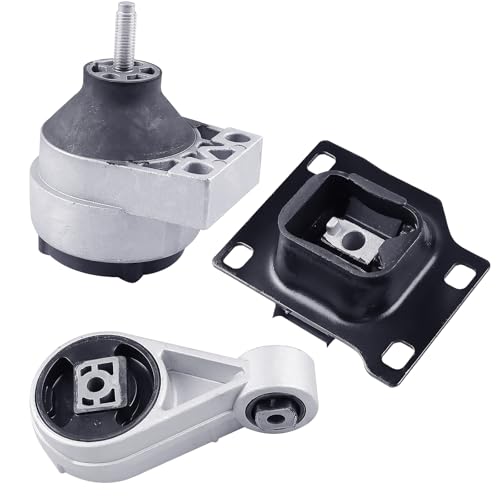 BEBLEPANY طقم تثبيت محرك وناقل حركة 3 قطع متوافق مع فورد فوكاس 2000-2004 2.0L DOHC استبدال A2939 A2986 A3003 - Image 1