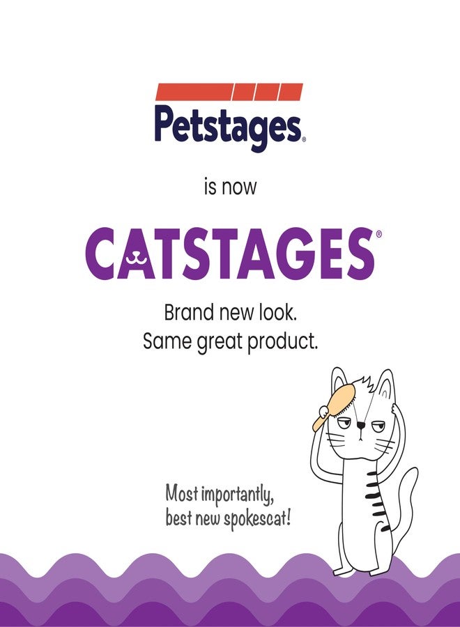 Catstages Grass Patch Hunting Box - Interactive Indoor Cat Toy with Faux Grass & 3 Jingle Balls - Encourages Exercise, Mental Stimulation & Natural Hunting Instincts - Image 2