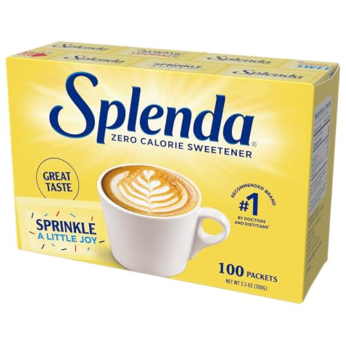 SPLENDA Zero Calorie Sweetener, 100 Count Packets - Image 2