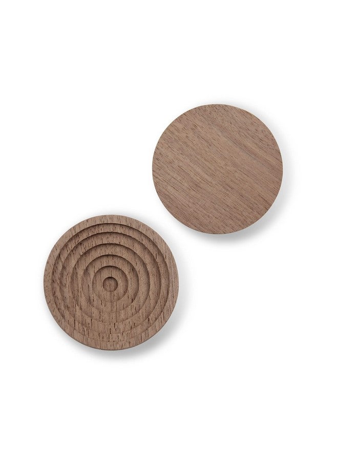 CHLYG Essential Oil Diffuser 2 Pieces Pack Wooden Aromatherapy Round Home Office Car Diffuser… - Image 4