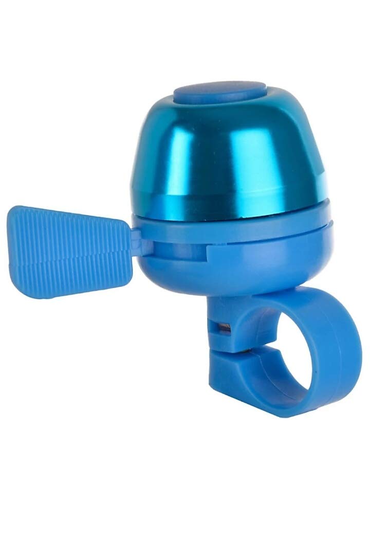 Fastped Mini Bell Adjustable Bicycle Accessories, Black (Blue) Bicycle Bell | Ultra-Loud Cycle Horn for Safety | Lightweight Anti-Rust Cycle Bell with Easy Flip Mechanism | Durable Quality Bell - Image 3