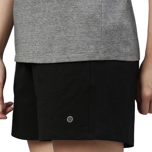 Enamor E047 Basic Crew Neck Stretch Cotton Tee for Women with Short Sleeves - Image 5