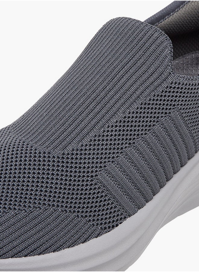 LBL by Shoexpress Men's Textured Slip-On Sports Shoes  - Image 4