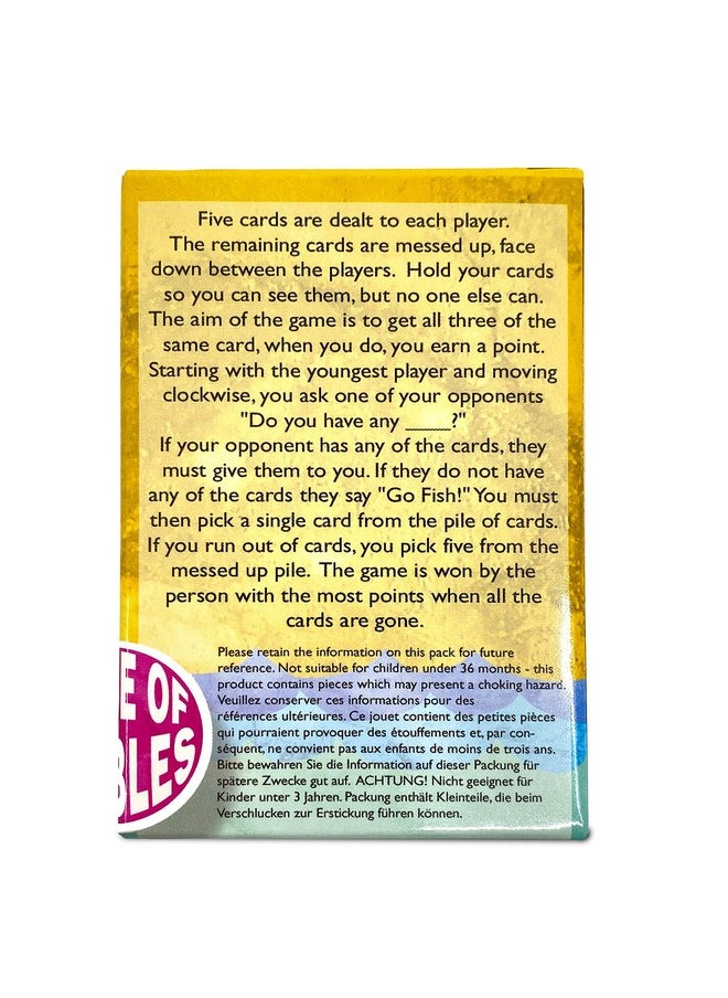 Go Fish! Classic Family Fun Card Game For Adults And Kids, Easy To Shuffle And Durable, Ideal For Travel, Holidays, Day Trips Or Games Night - pzsku/Z5356B2B560A776C94066Z/45/_/1734347970/752df2df-e3bc-4ae9-a3d7-387b90814c84