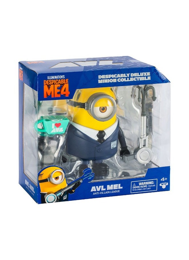 Despicable Me - Despicable Me 4 - AVL Minions Deluxe Figure - Image 1