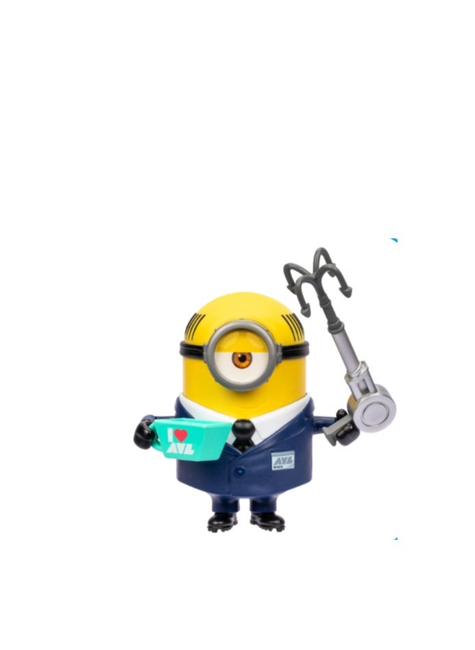 Despicable Me - Despicable Me 4 - AVL Minions Deluxe Figure - Image 1