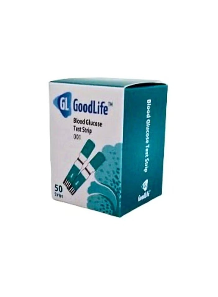 GoodLife Blood Glucose Test Strips 50 Count