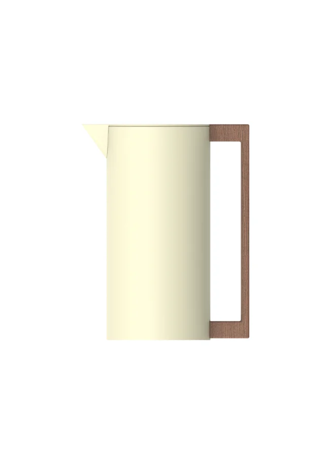 بارفيت قارورة عازلة للحرارة عالية الجودة تصميم عصري أوف وايت وبني 1 لتر 2203_OFF WHITE