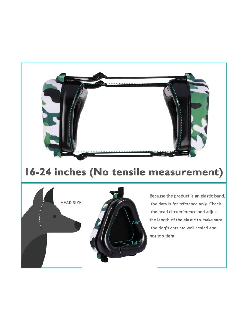 Zikra Hearing Protection for Dog Dog Ear for Noise Protection Reduction for Medium and Large Dog Hearing Protector for Thunder Fireworks Helicopters Celebrations Camouflage - Image 3