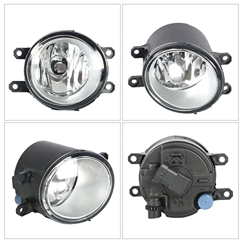 WFLNHB Front Bumper Fog Lights Replacement for 2011-2013 Toyota Corolla Driving Fog Lamps Kit 2Pack Clear Lens 81210-06071 - Image 3