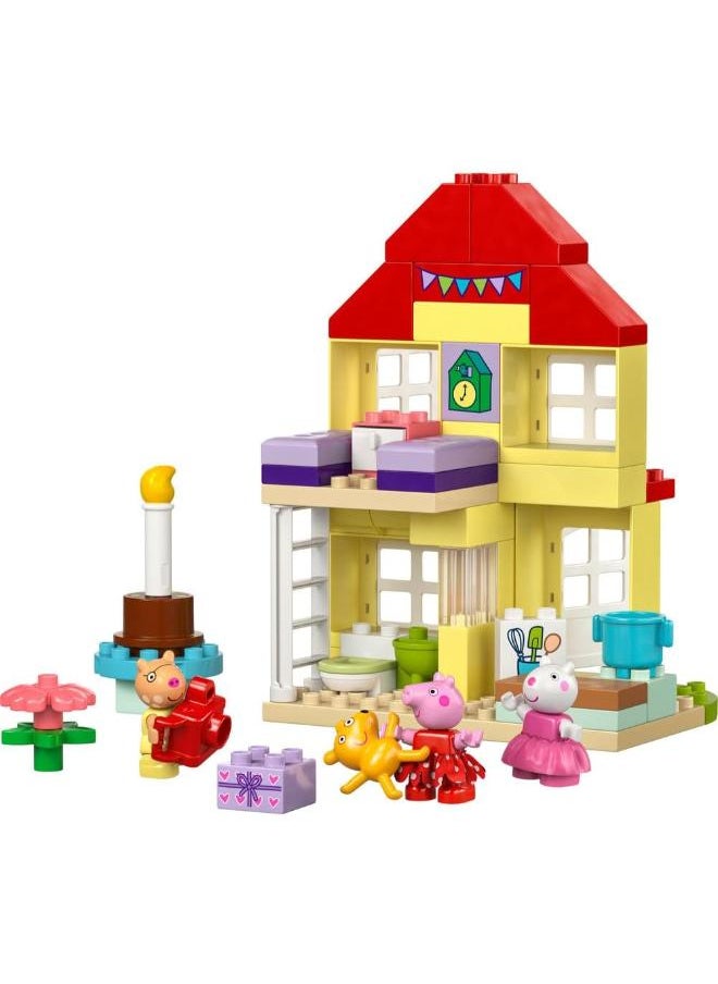 LEGO - Peppa Pig Birthday House Building Toy - 56 PCS - Image 1