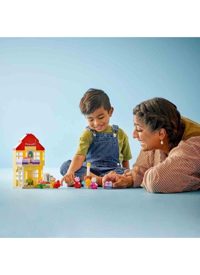 LEGO - Peppa Pig Birthday House Building Toy - 56 PCS - Image 1