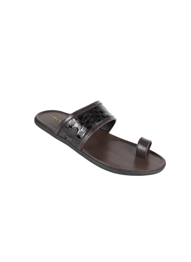 barjeel uno 008-3429 Barjeel Uno Mens Arabic Sandals 20201-5 Coffee