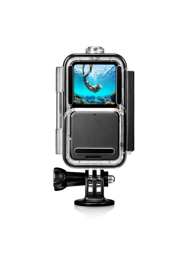 بولوز غطاء غطس شفاف مقاوم للماء حتى 60 متر لكاميرا DJI Action 2 - Image 3