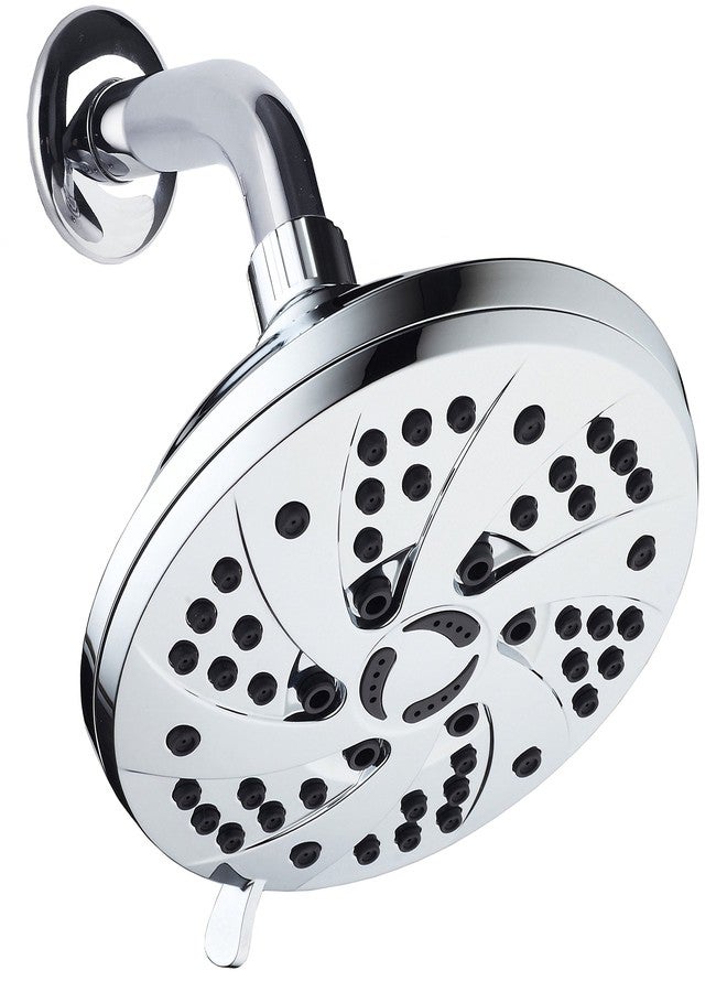 AquaDance High Pressure 6-inch / 6-Setting Premium Rain Shower Head by AquaDance for the Ultimate Shower Spa Experience! Officially Independently Tested to Meet Strict US Quality & Performance Standards! - Image 2
