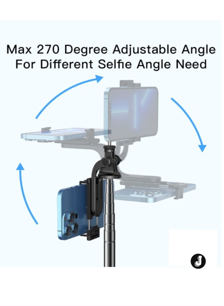 JAJEEK 1.5 Meter Tripod Selfie Stick with Adjustable Tripod Legs – Perfect for Living Room Use, Selfies, and Stable Photography Support - Image 3