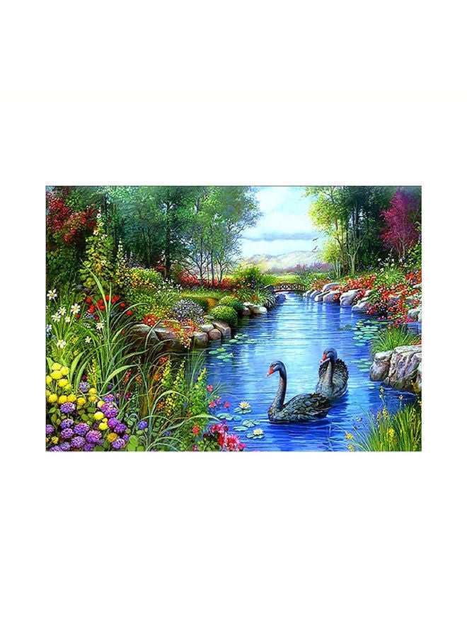 NIBEMINENT Rhinestone Drawing Decorative Picture Painting Multicolour - Image 1