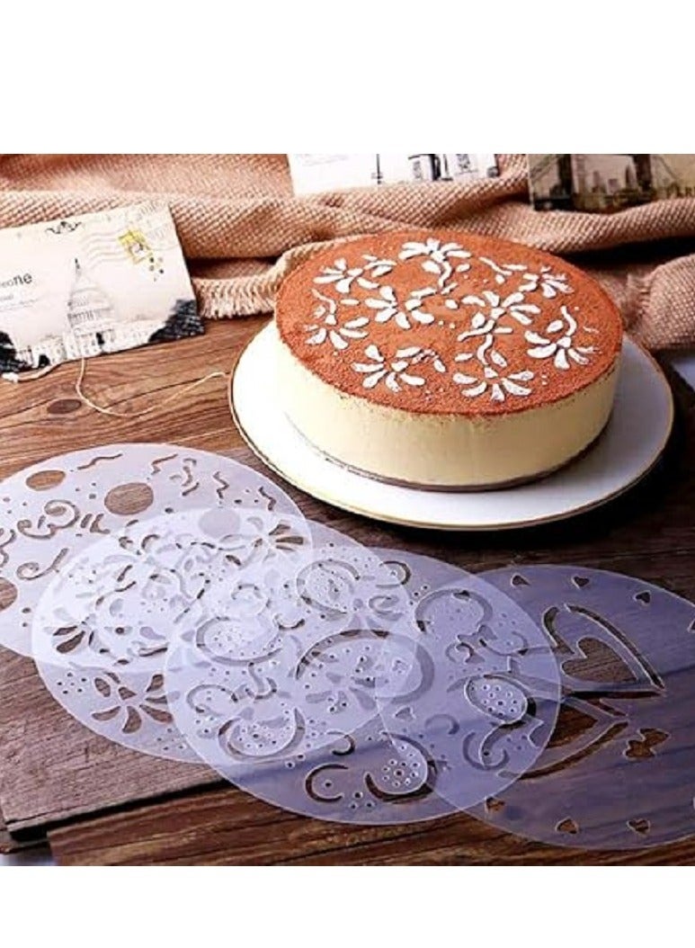 مجموعه من قطعتين وشوش تزيين وجه الكيك والتورته - اشكال متعدده  - Image 1