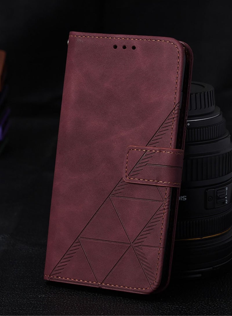 Loquat Leather Magnetic Samsung Phone Case Flip Cover