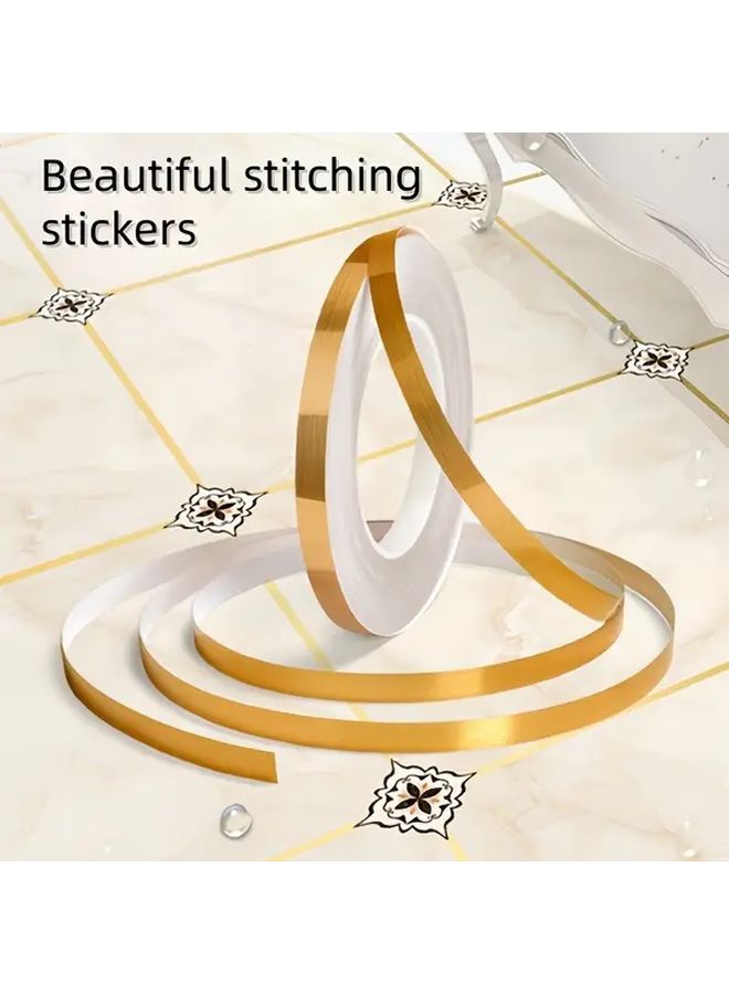 Golden 1 Self Adhesive Waterproof Tile Sealant Tape 50m for Floor Wall Bathroom RV - Image 2