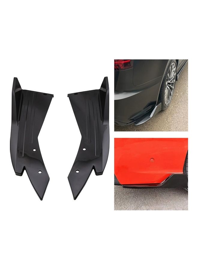 Generic 2-Piece Universal Car Side Fender Fins Body Lip Spoiler Chin Skirt Protector - Image 2
