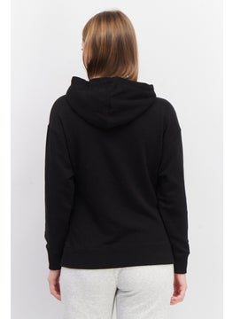 PUMA Women Sportswear Fit Long Sleeve Training Hoodie, Black  - Image 3