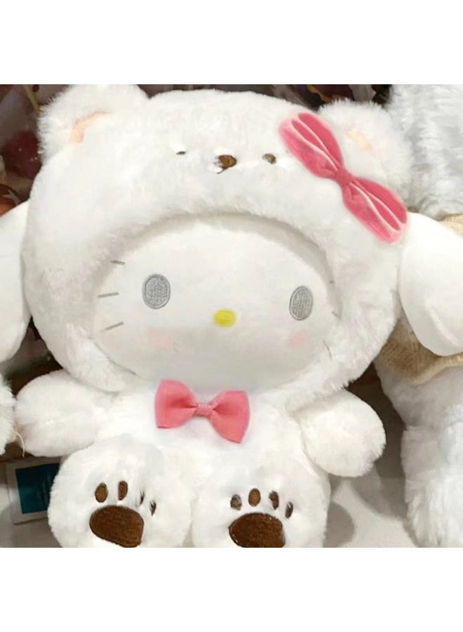 هالو كيتي دمية كرتونية محشوة بطول 30 سم - Image 1
