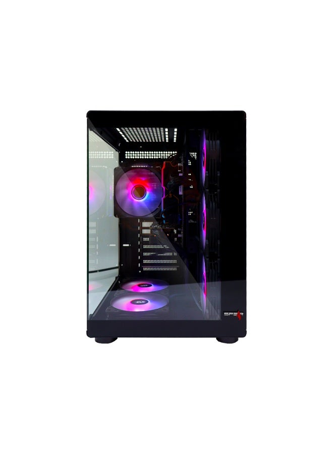 Spear Pc Gaming PC With Intel Core i5-14400F Processor/32GB RAM DDR5/1TB SSD/8GB Nvidia GeForce RTX 5050 Graphics/Windows 11 Pro/ Black - Image 3